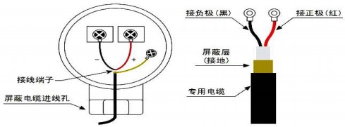 超聲波流量計(jì)探頭接線(xiàn)圖